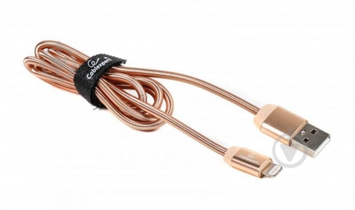 Кабель Cablexpert 1 м золотой (CCPB-L-USB-08G) - фото 1