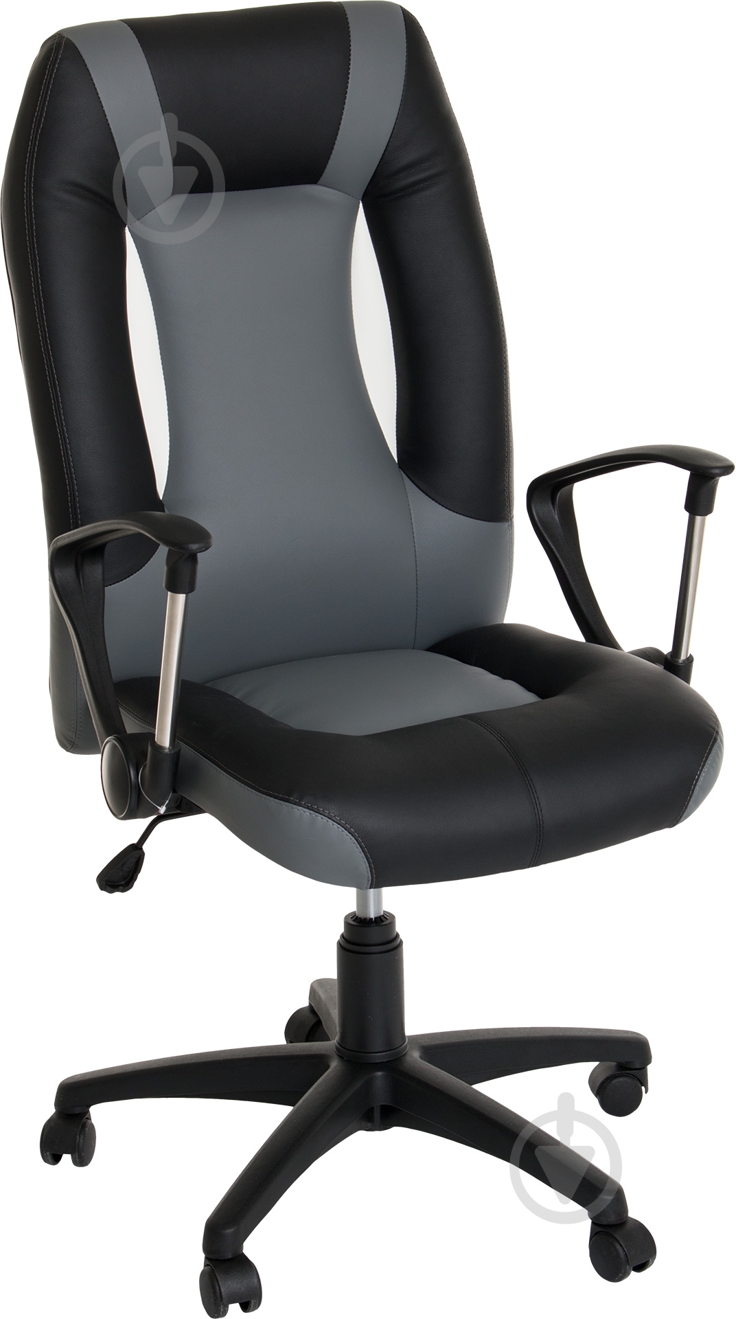 Кресло Nowy Styl Sport-9 черно-серый - фото 1 Кресло Nowy Styl Sport-9 черно-серый - фото 1