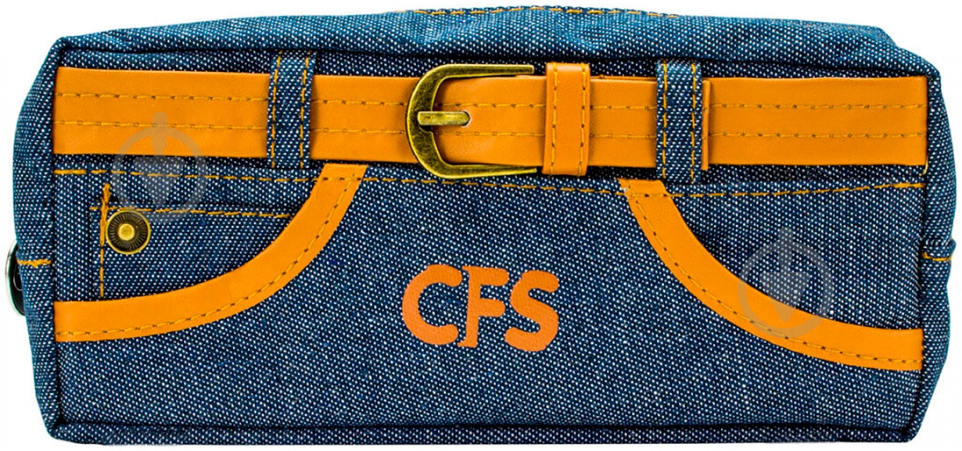 Пенал Jean CFS85350 Cool For School темно-желтый - фото 1