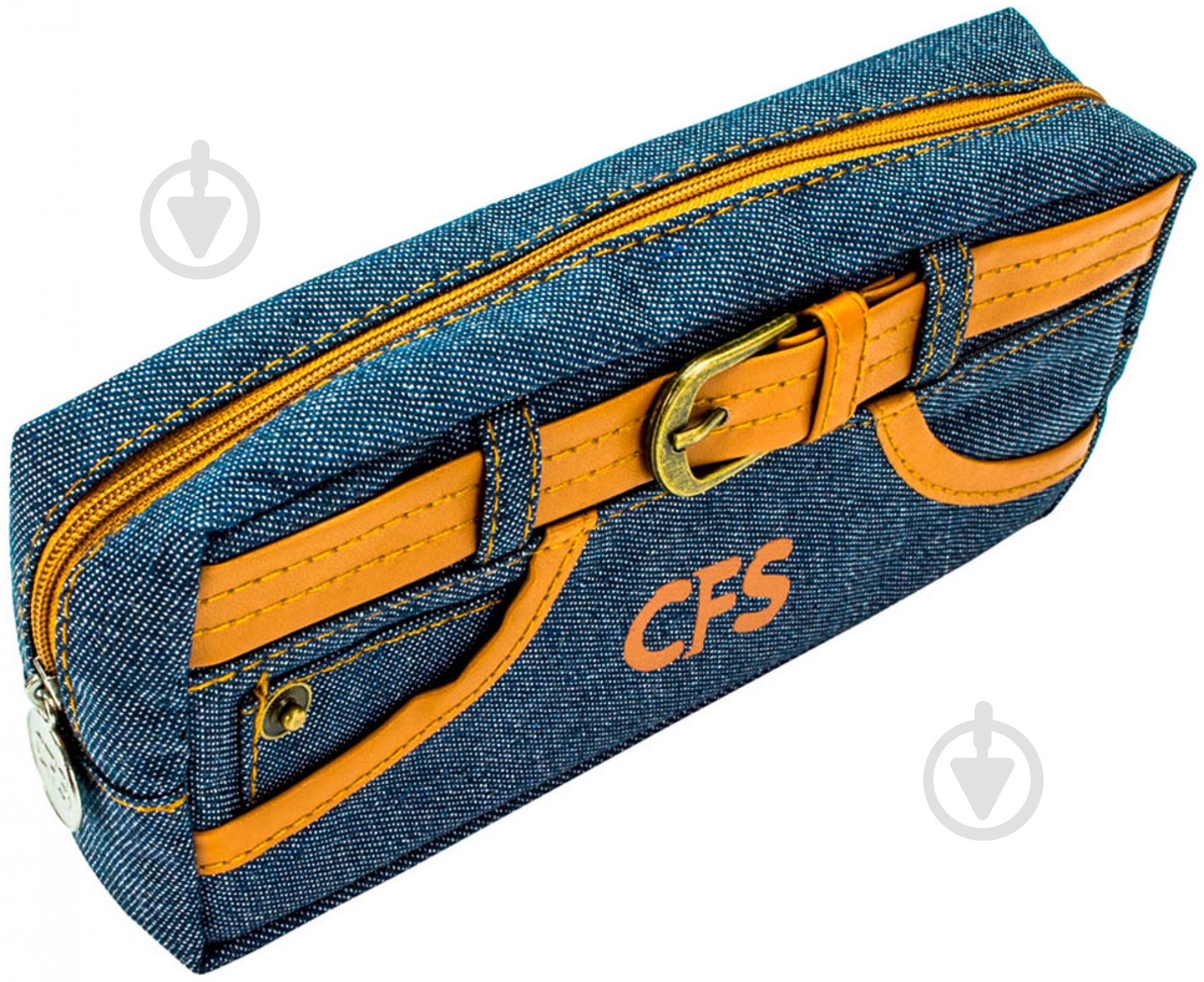 Пенал Jean CFS85350 Cool For School темно-желтый - фото 2