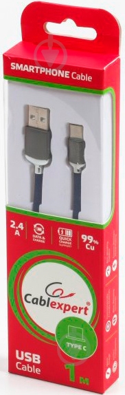 Кабель Cablexpert 1 м синий (CCPB-C-USB-07B) - фото 3