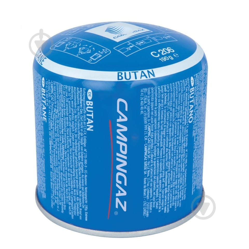 Баллон газовый Campingaz пробивной 190 г C206 - фото 1