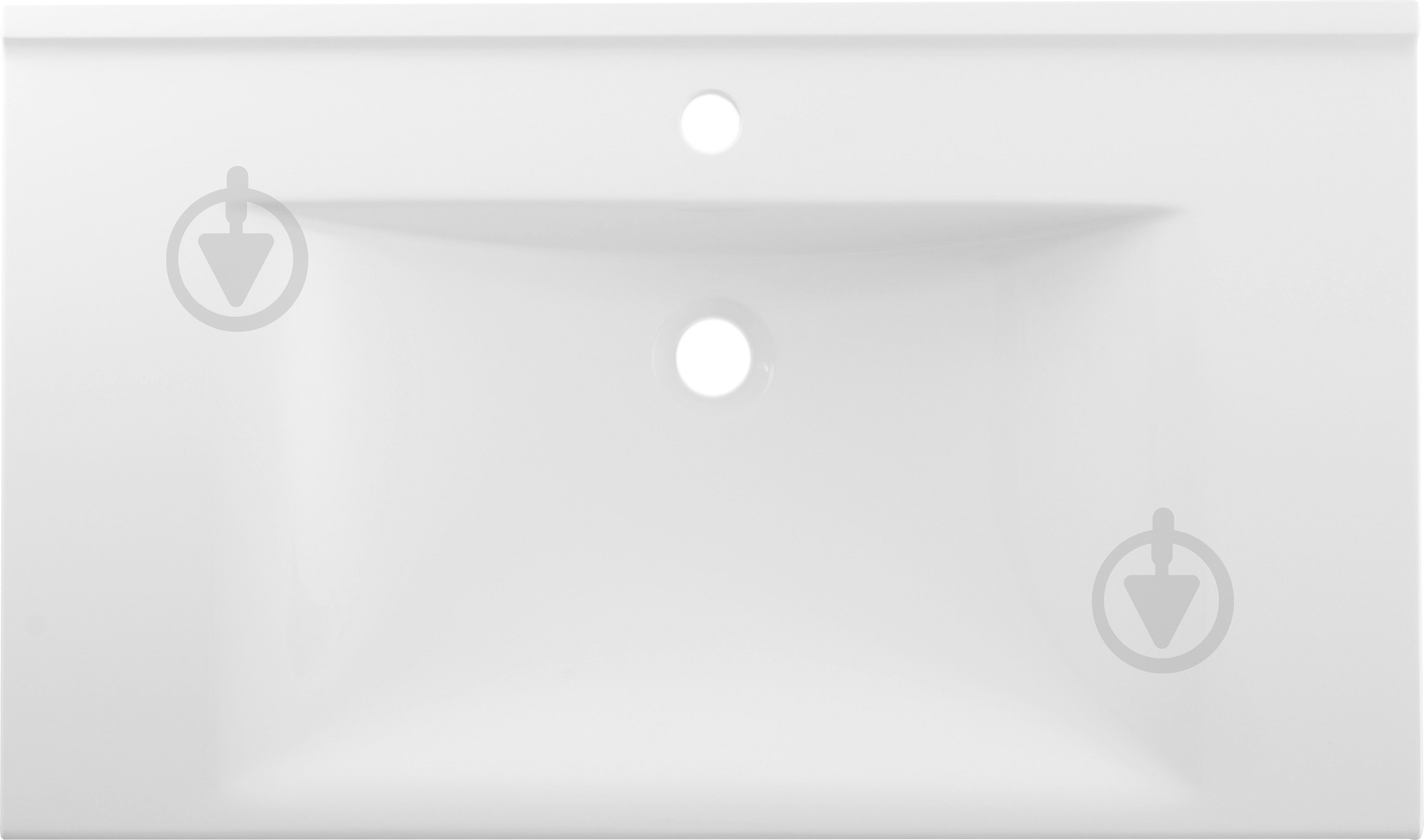 Умывальник Сансервіс Элит-N 80 - фото 2