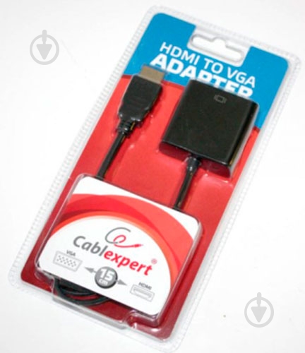 Перехідник Cablexpert 0,15 м (B-HDMI-VGA-03) - фото 2