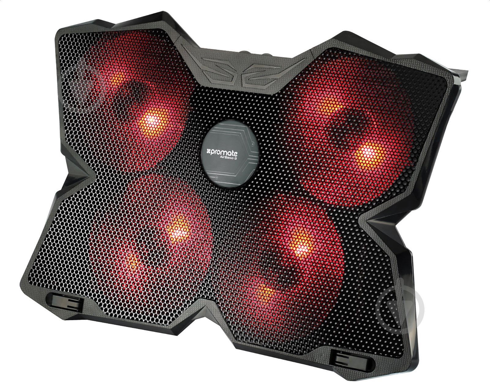 Підставка для ноутбука Promate AirBase-3 Black (airbase-3.black) - фото 1