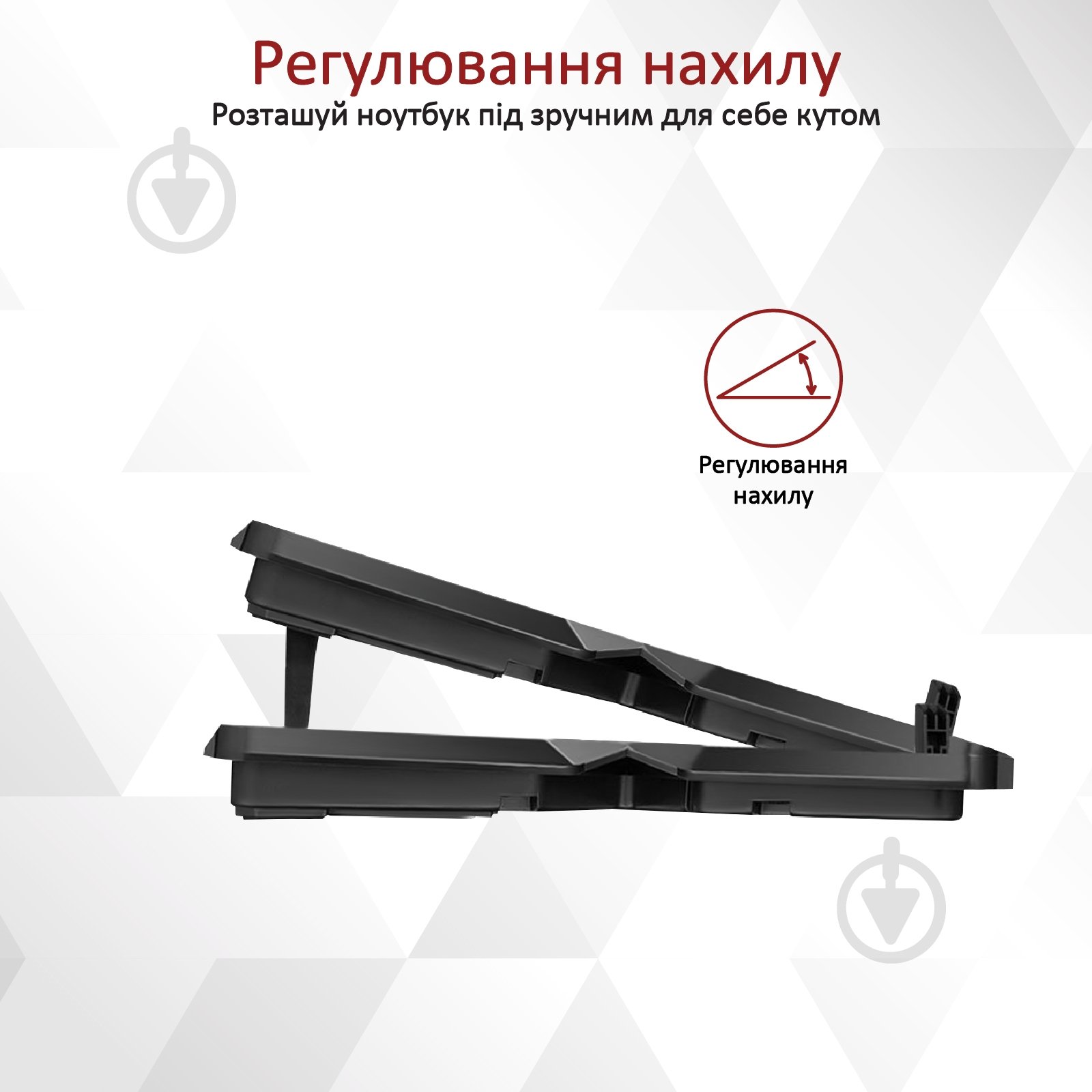 Підставка для ноутбука Promate AirBase-3 Black (airbase-3.black) - фото 5