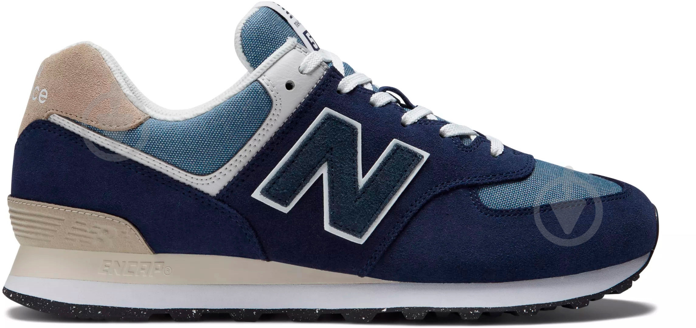 Кроссовки мужские New Balance ML574RE2 р.47,5 синие - фото 1 Кроссовки мужские New Balance ML574RE2 р.47,5 синие - фото 1