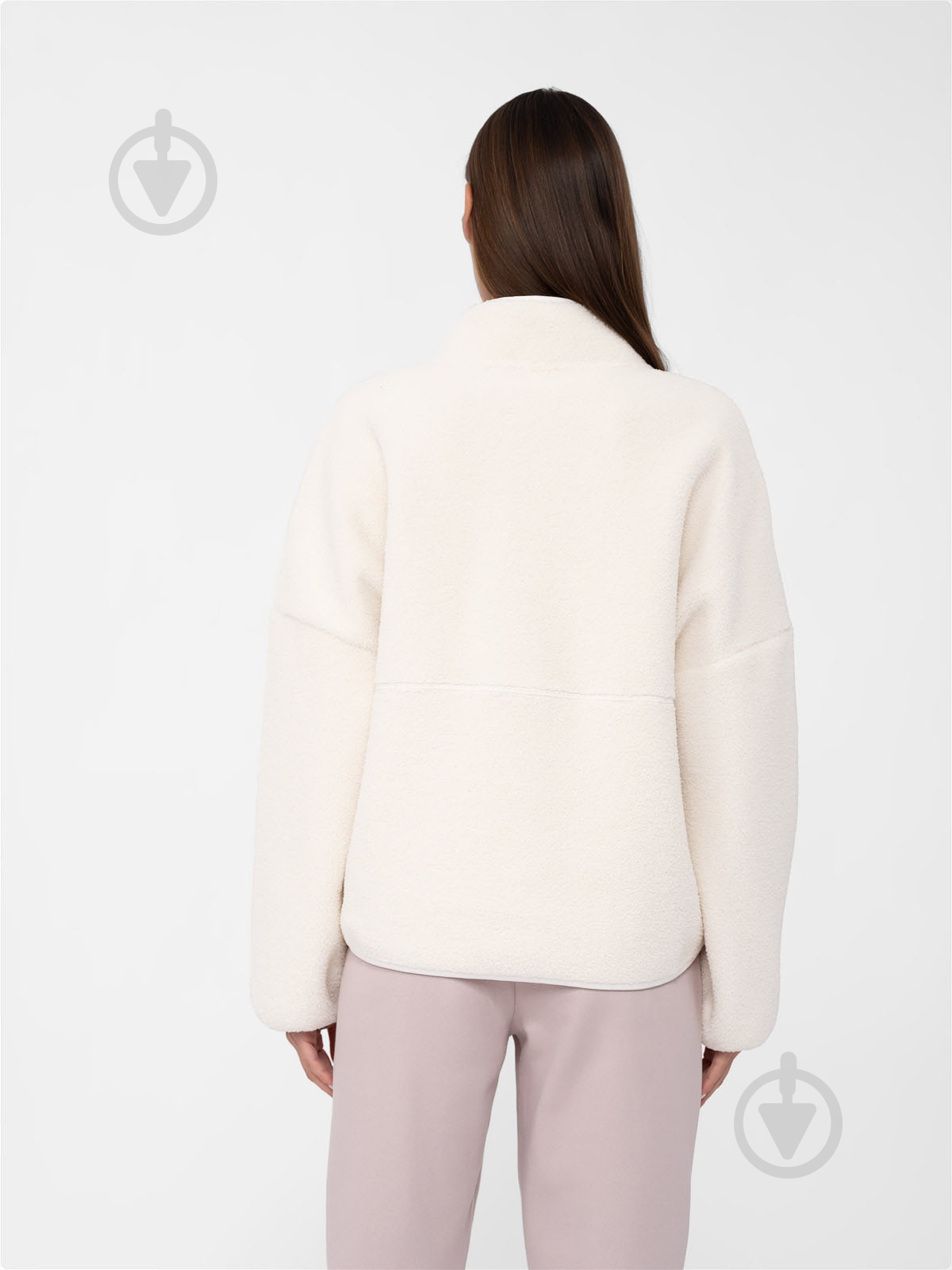 Куртка жіноча 4F FLEECE F124 4FAW23TFLEF124-12S р.S рожева - фото 3