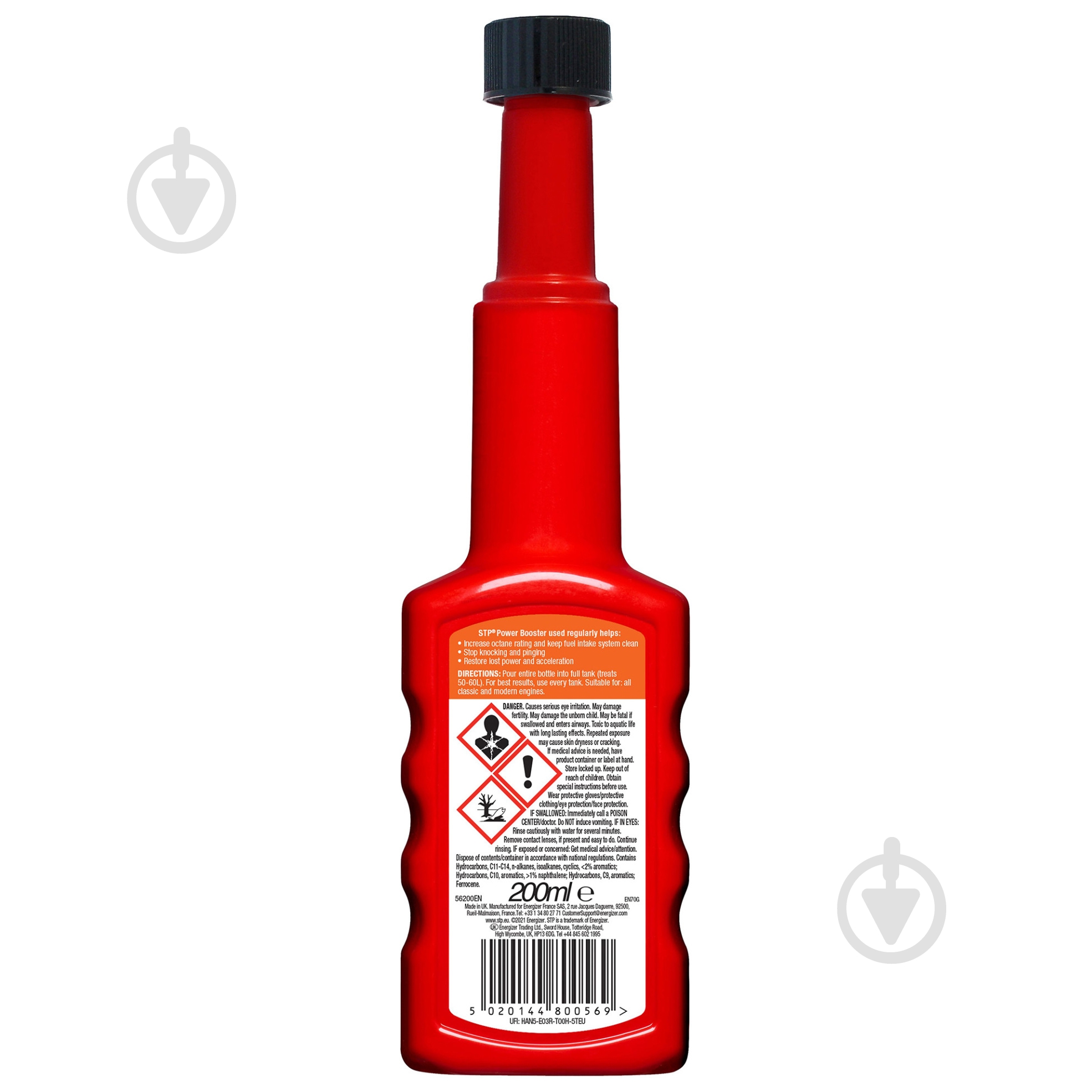 Октановый усилитель STP Power Booster 200 мл - фото 2 Октановый усилитель STP Power Booster 200 мл - фото 2