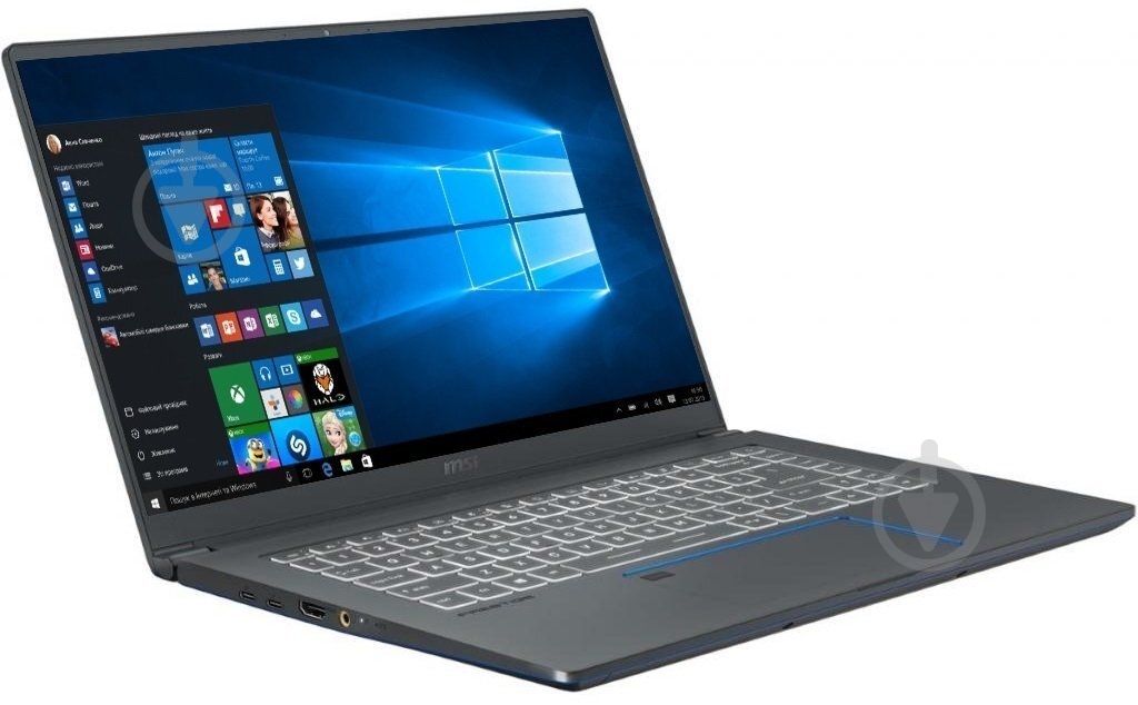 Ноутбук MSI Prestige 15 (PS15A11SCX-288UA) grey - фото 3 Ноутбук MSI Prestige 15 (PS15A11SCX-288UA) grey - фото 3