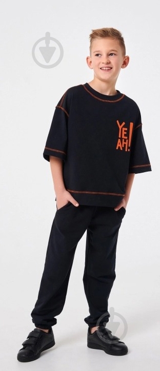 Рубашка Smil р.122 черный 110674 - фото 4