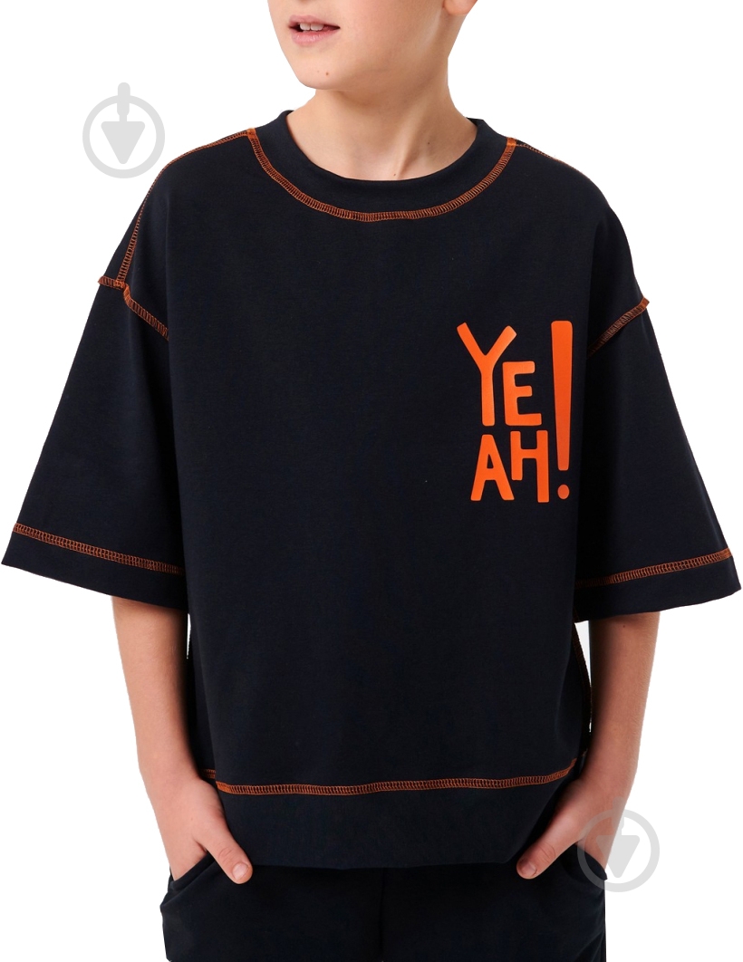 Рубашка Smil р.122 черный 110674 - фото 1