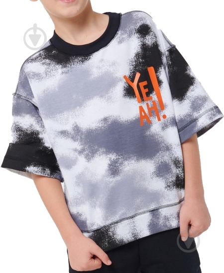 Рубашка Smil р.128 серый с рисунком 110674 - фото 1 Рубашка Smil р.128 серый с рисунком 110674 - фото 1