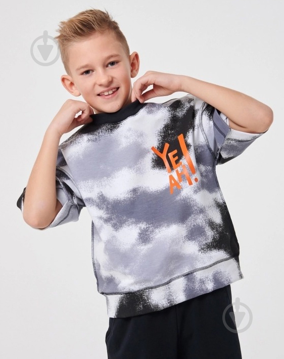 Рубашка Smil р.128 серый с рисунком 110674 - фото 2 Рубашка Smil р.128 серый с рисунком 110674 - фото 2