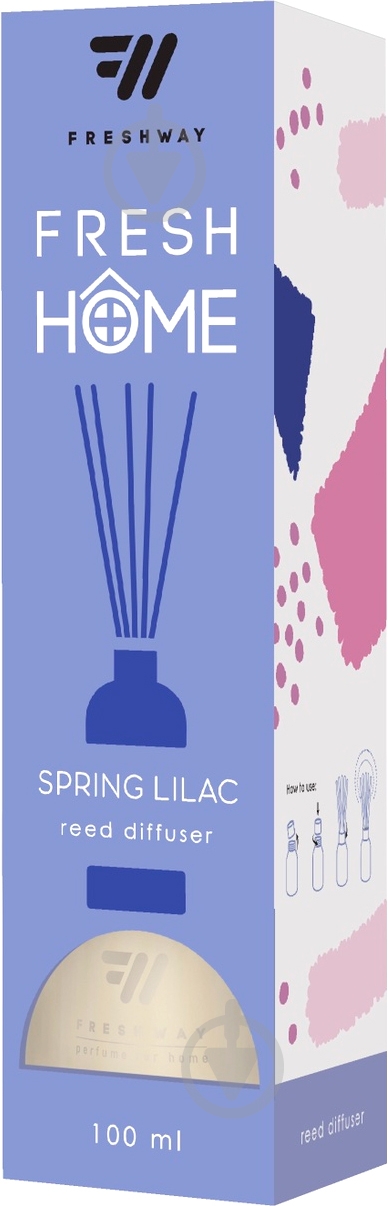 Аромадиффузор для дома FRESHWAY Spring Lilac Весенняя сирень 100 мл - фото 1