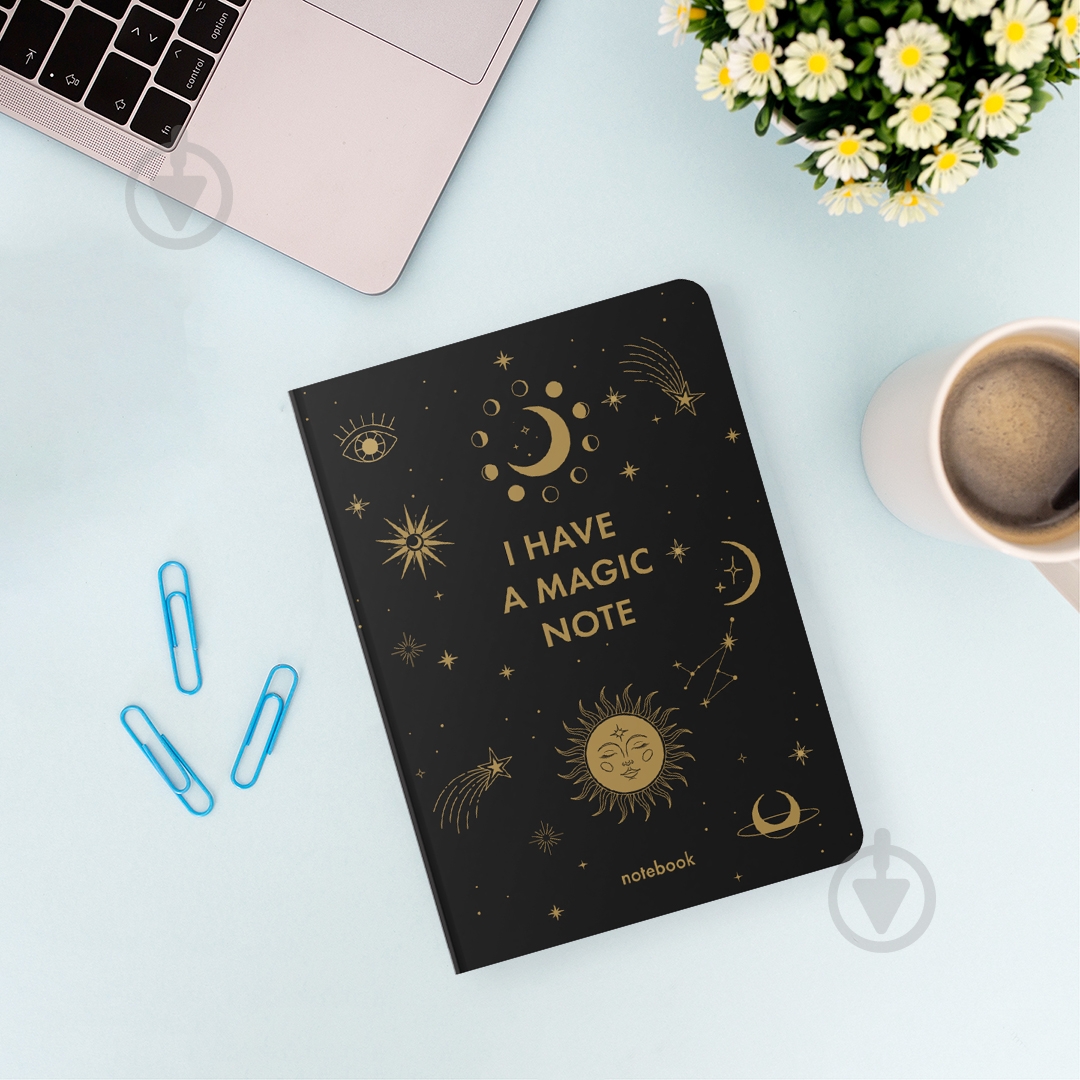 Блокнот Orner I HAVE A MAGIC NOTE черный - фото 6 Блокнот Orner I HAVE A MAGIC NOTE черный - фото 6