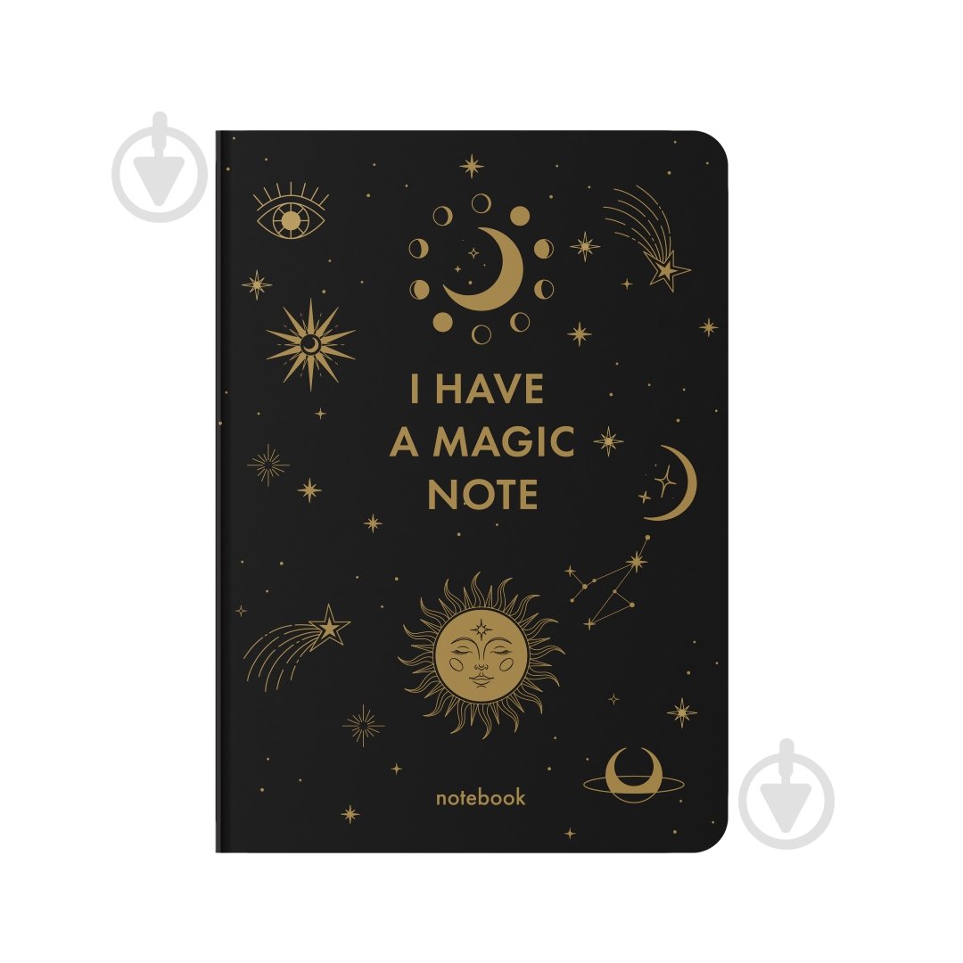 Блокнот Orner I HAVE A MAGIC NOTE черный - фото 1 Блокнот Orner I HAVE A MAGIC NOTE черный - фото 1