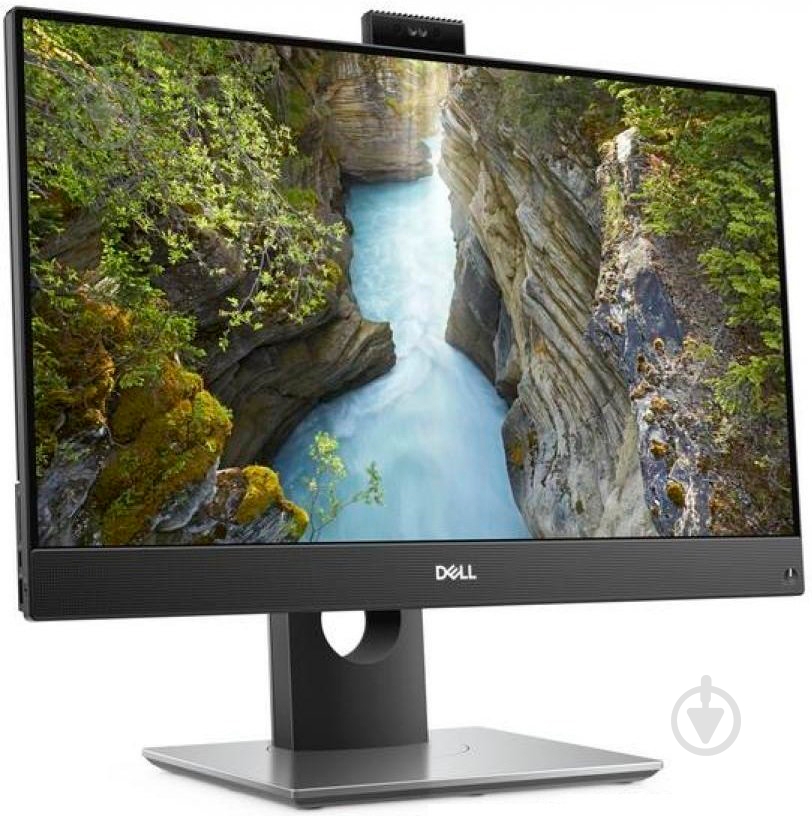 Моноблок Dell Optiplex 5480 23,8 (N010O5480AIO) black/grey - фото 2