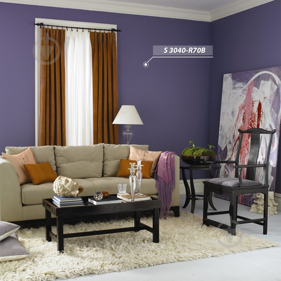 Краска интерьерная водоэмульсионная Feidal Wand Color Basisfarbe мат база под тонировку 2,3 л - фото 7