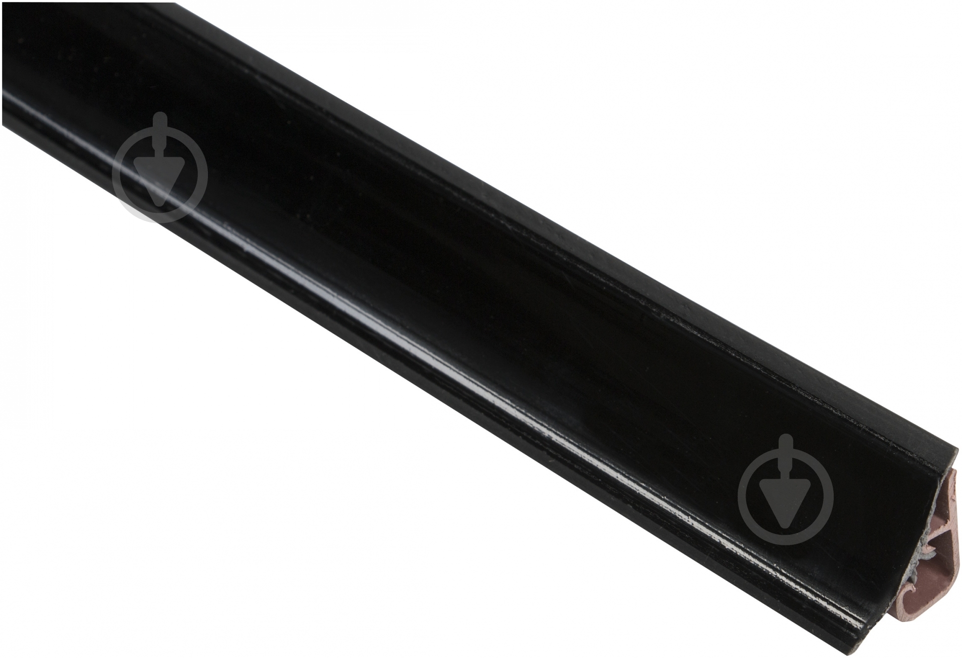 Плинтус ОМіС для столешницы LB23 3000x25 мм черный - фото 1 Плинтус ОМіС для столешницы LB23 3000x25 мм черный - фото 1