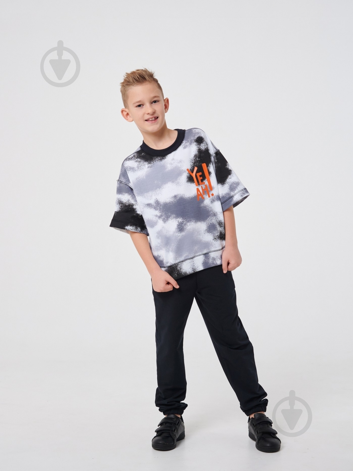 Рубашка Smil р.140 серый с рисунком 110674 - фото 4 Рубашка Smil р.140 серый с рисунком 110674 - фото 4