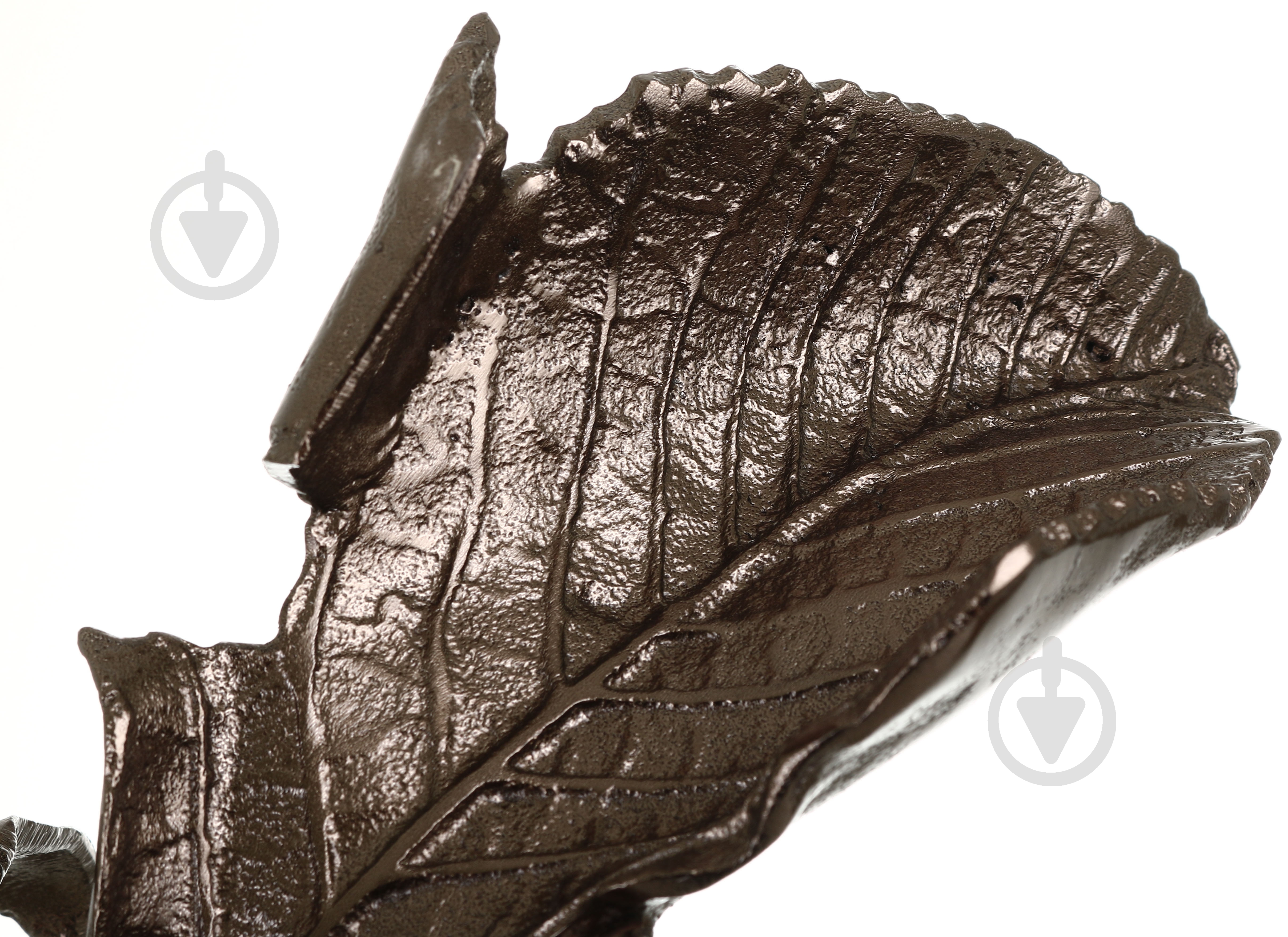 Статуетка PANACHE Organic Leaves 02965 18х30х14 см зістарена латунь - фото 3