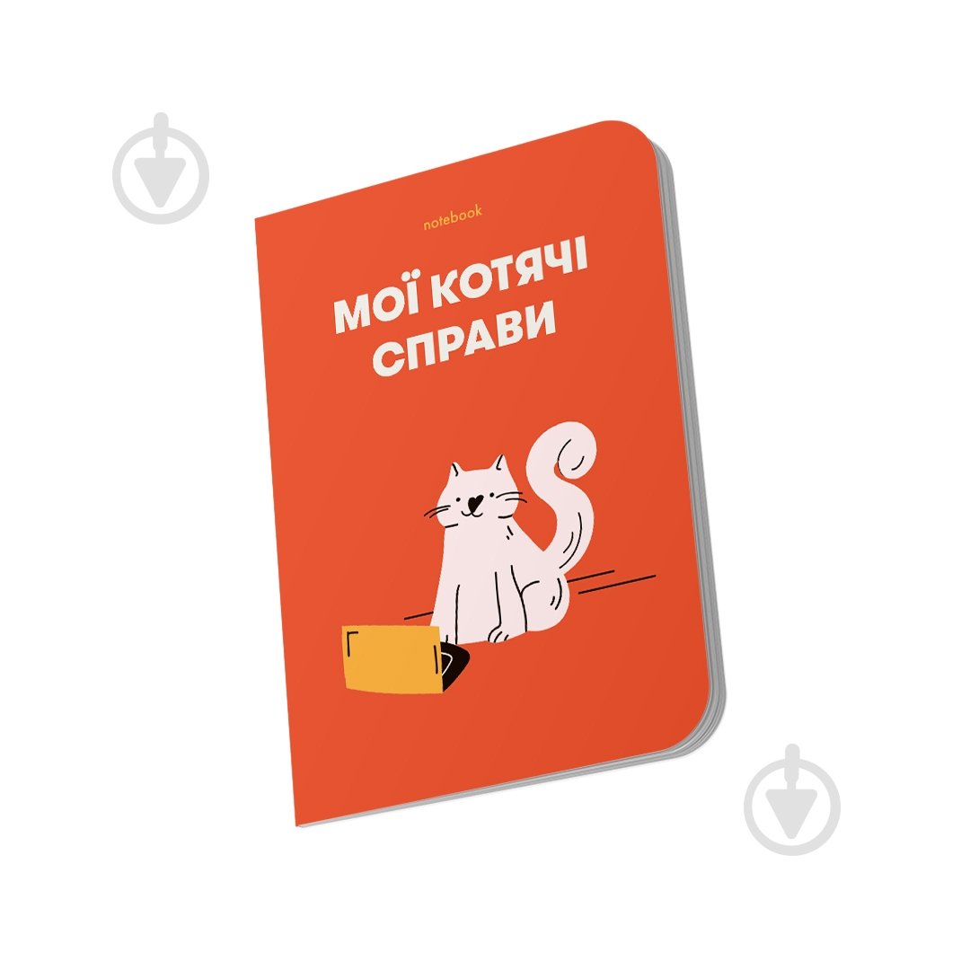 Блокнот Orner Мои кошачьи дела красный - фото 4