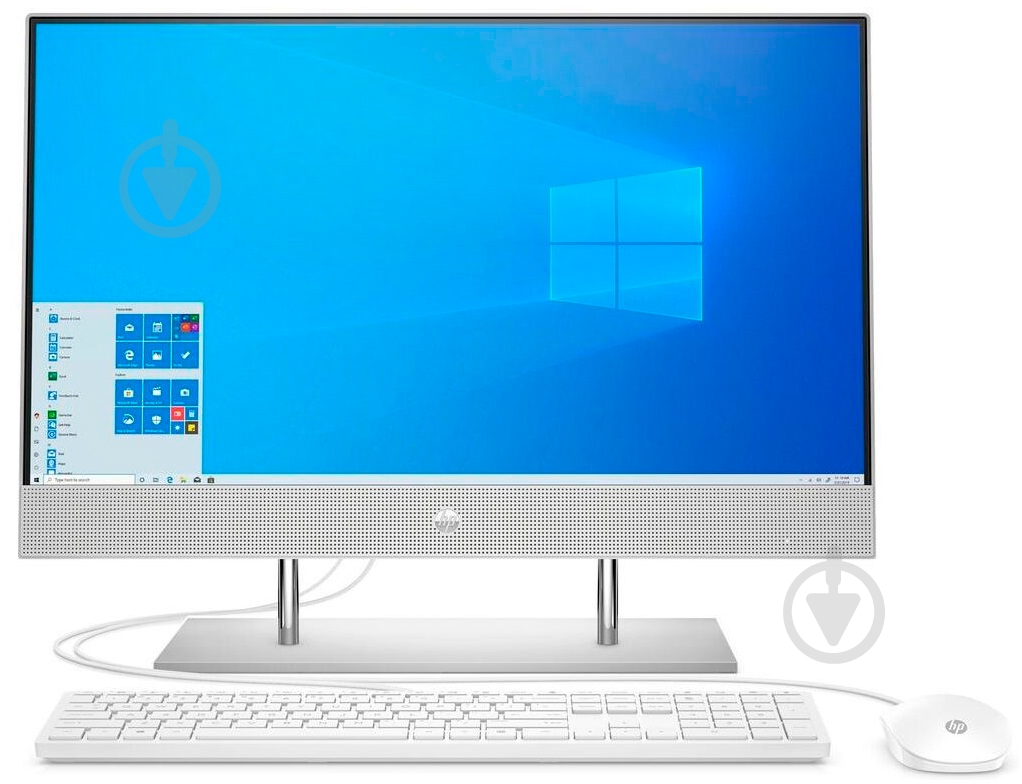 Моноблок HP All-in-One 23,8 (14Q21EA) silver - фото 1