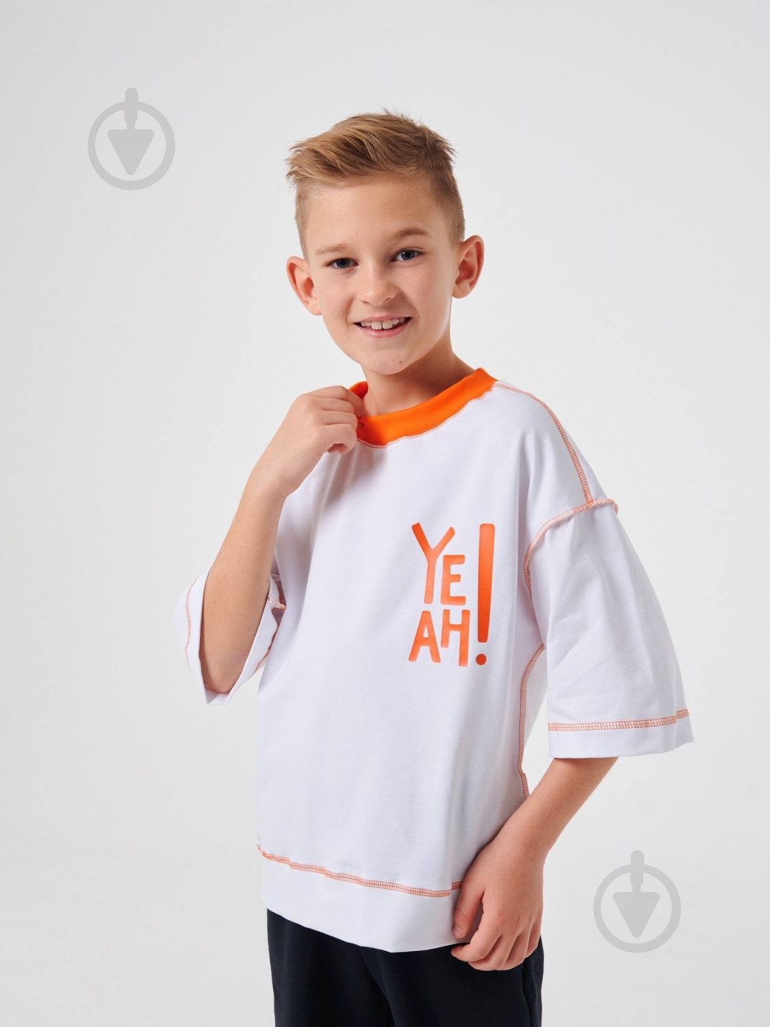 Рубашка Smil р.122 белый 110678 - фото 1