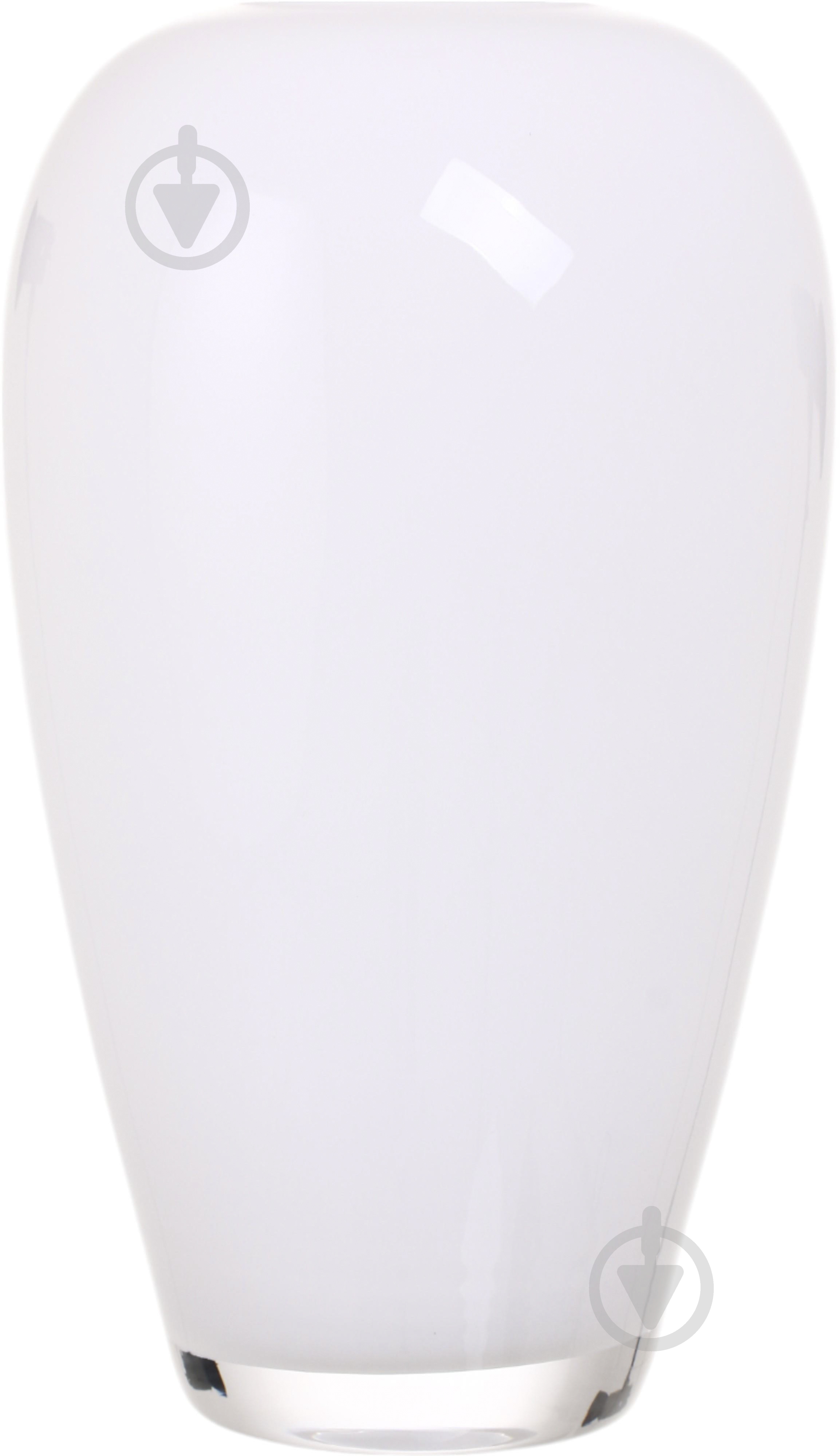 Ваза скляна Wrzesniak Glassworks Balloon 30 см білий 17-9293A - фото 3