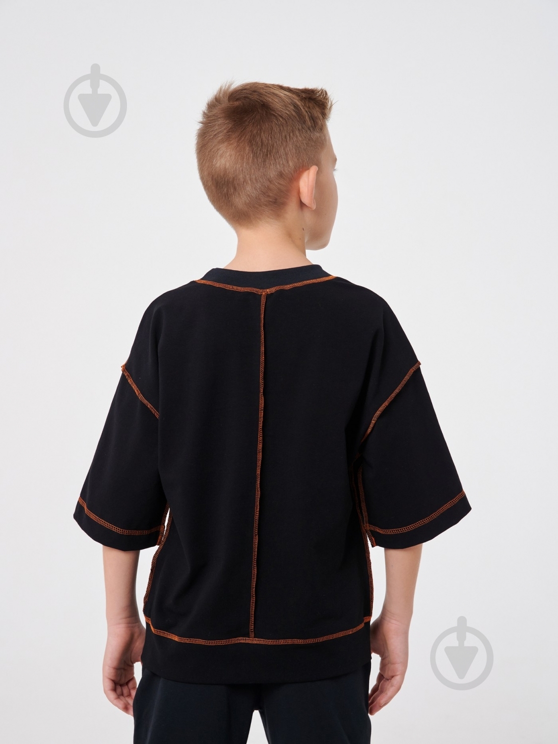 Рубашка Smil р.122 черный 110678 - фото 5