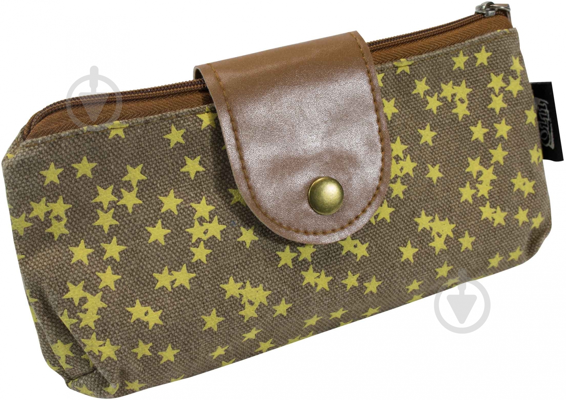 Пенал Небо OL-9614 Olli желтыйкоричневый - фото 2