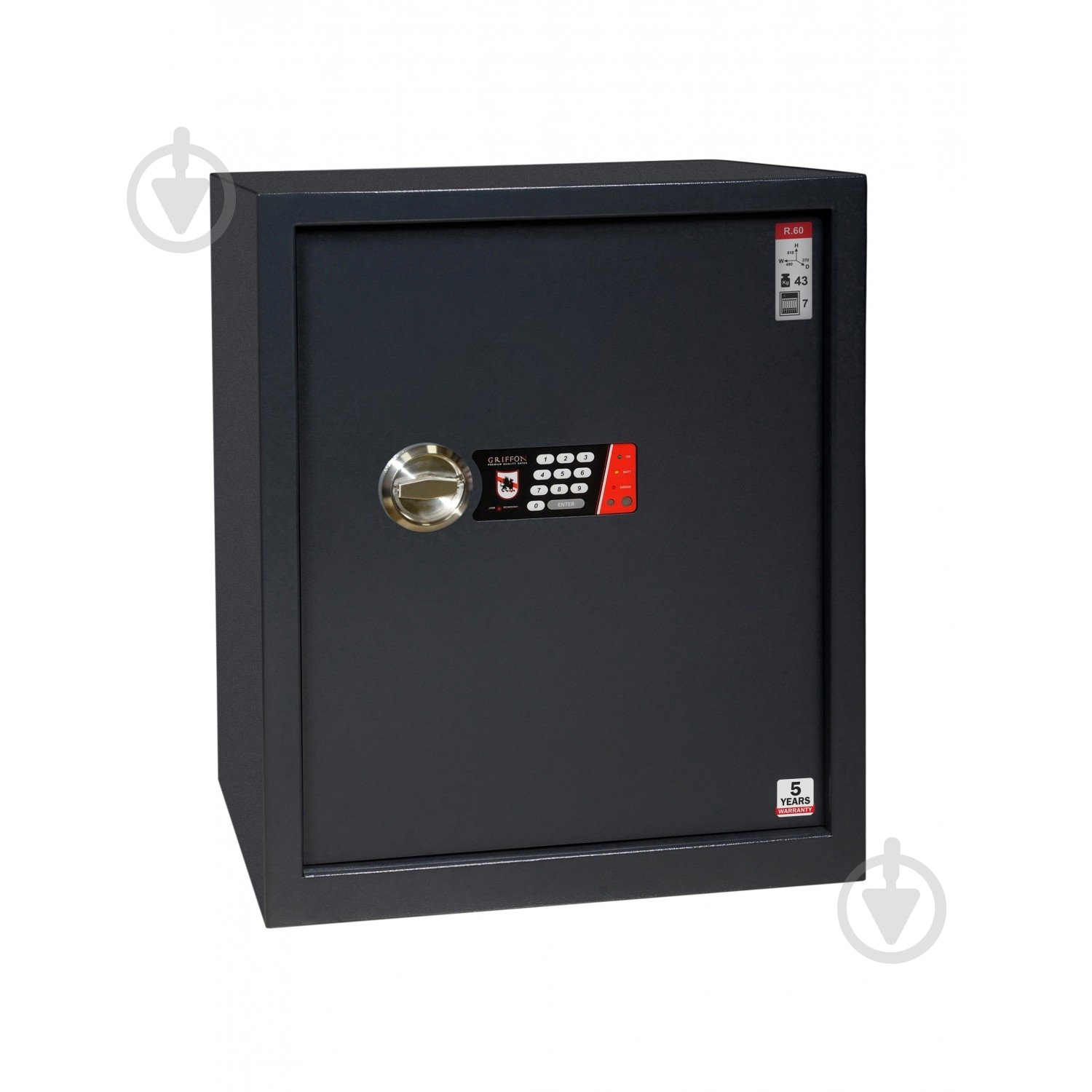 Сейф офисный Griffon R.60.Е - фото 1 Сейф офисный Griffon R.60.Е - фото 1