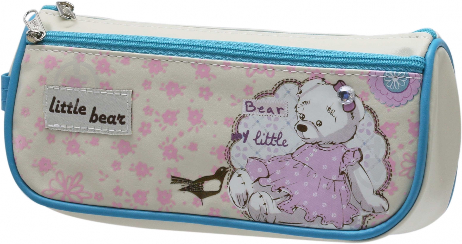 Пенал Little Bear OL-02415 Olli молочный - фото 1