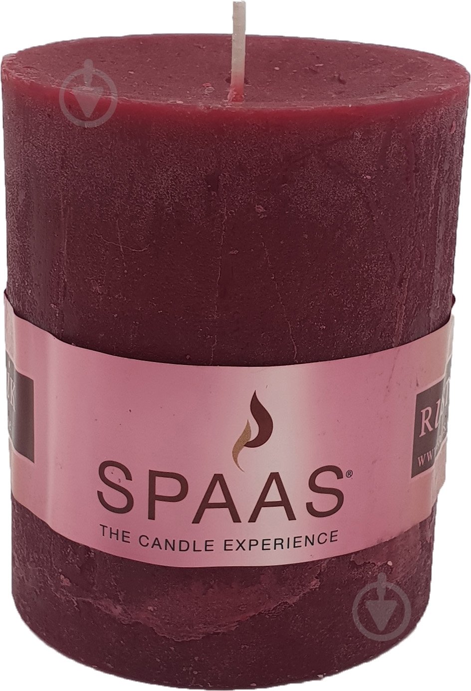 Свеча Рустик Красная ТМ SPAAS 70/85 Pako-If - фото 1