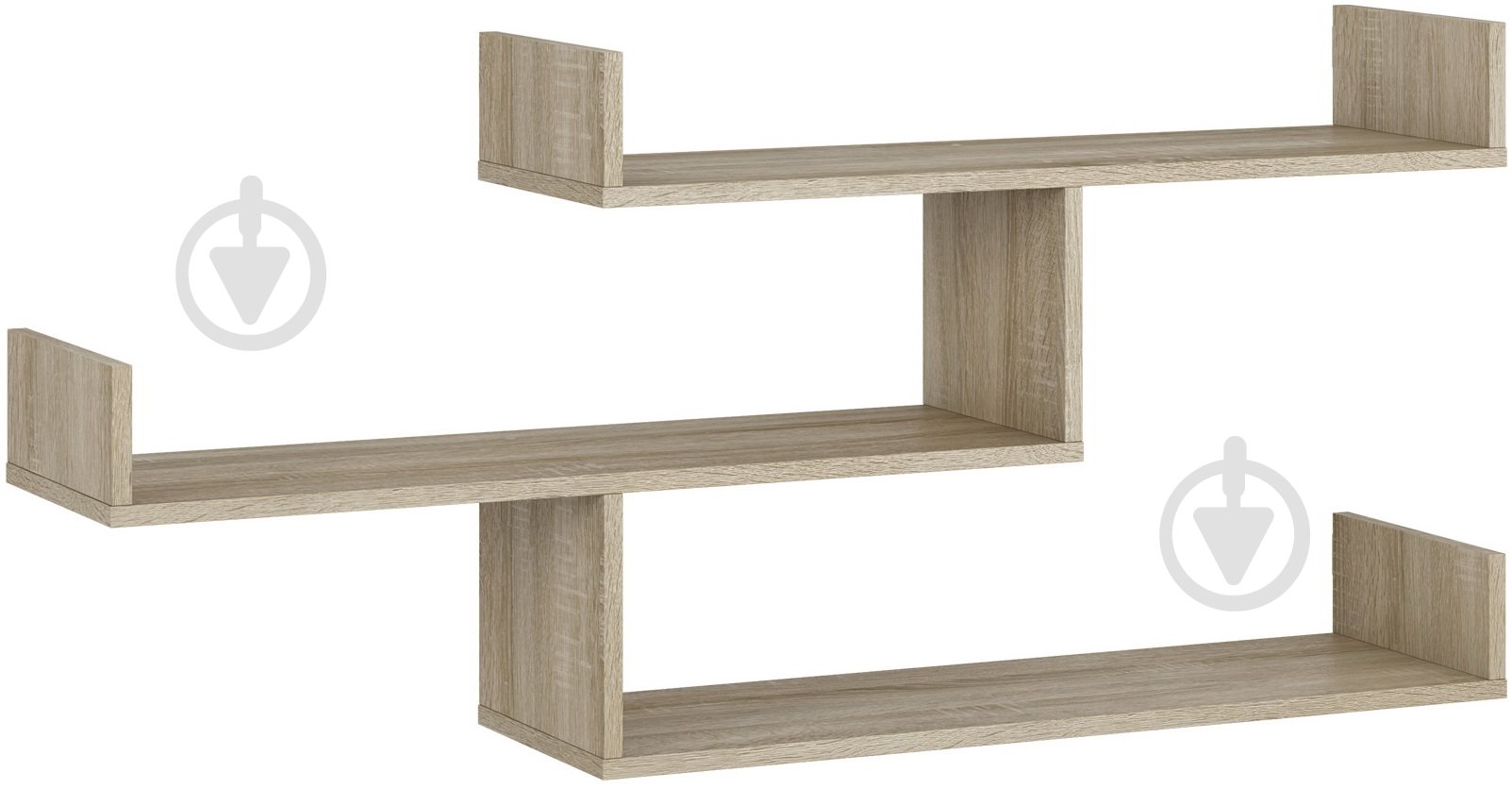 Полка Грейд Остин 1194x550 мм дуб сонома - фото 1 Полка Грейд Остин 1194x550 мм дуб сонома - фото 1