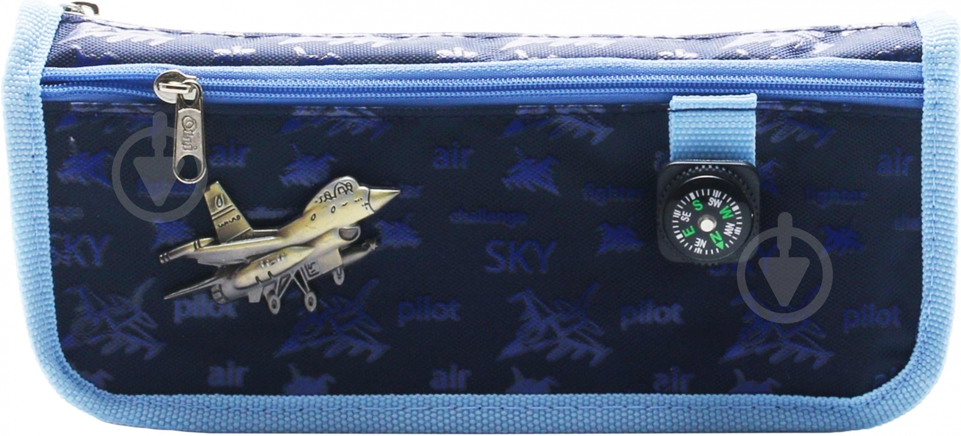 Пенал Air OL-08515 Olli синий - фото 1 Пенал Air OL-08515 Olli синий - фото 1