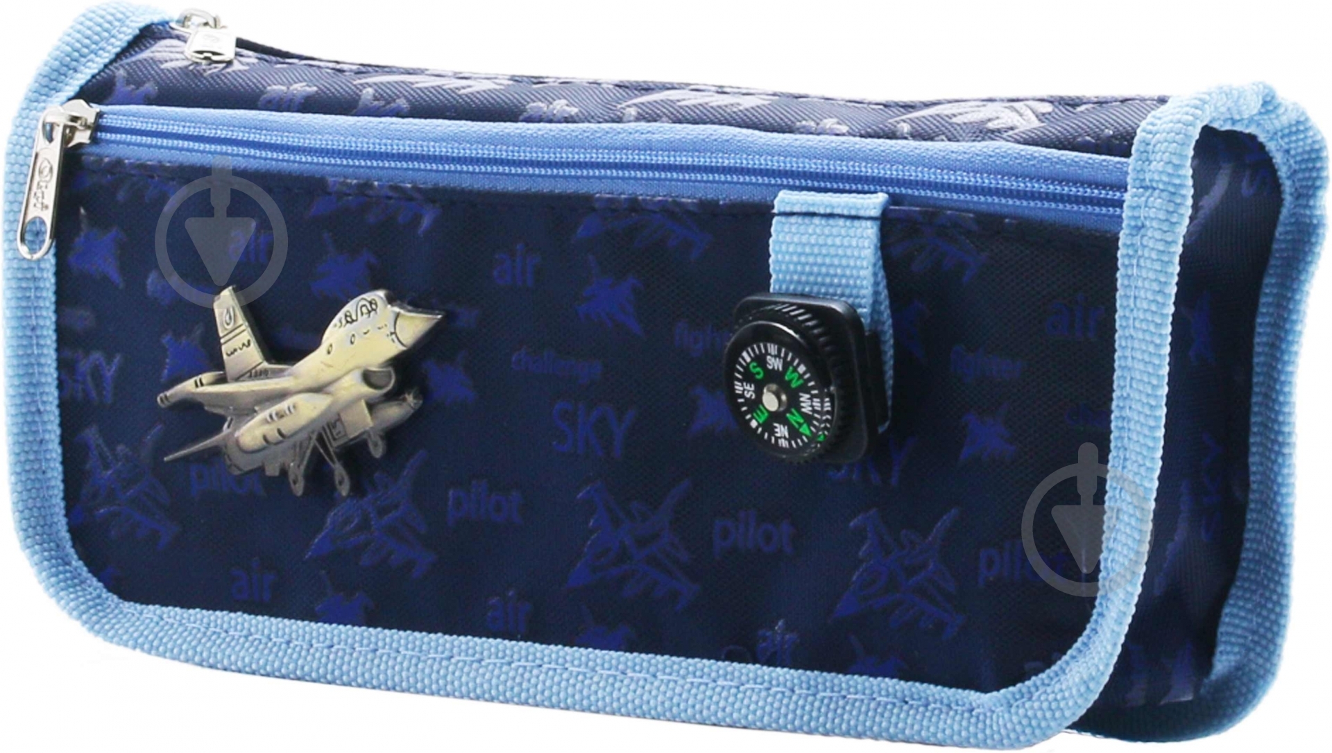 Пенал Air OL-08515 Olli синий - фото 3 Пенал Air OL-08515 Olli синий - фото 3