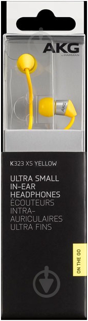 Гарнитура AKG K323XS yellow - фото 3 Гарнитура AKG K323XS yellow - фото 3