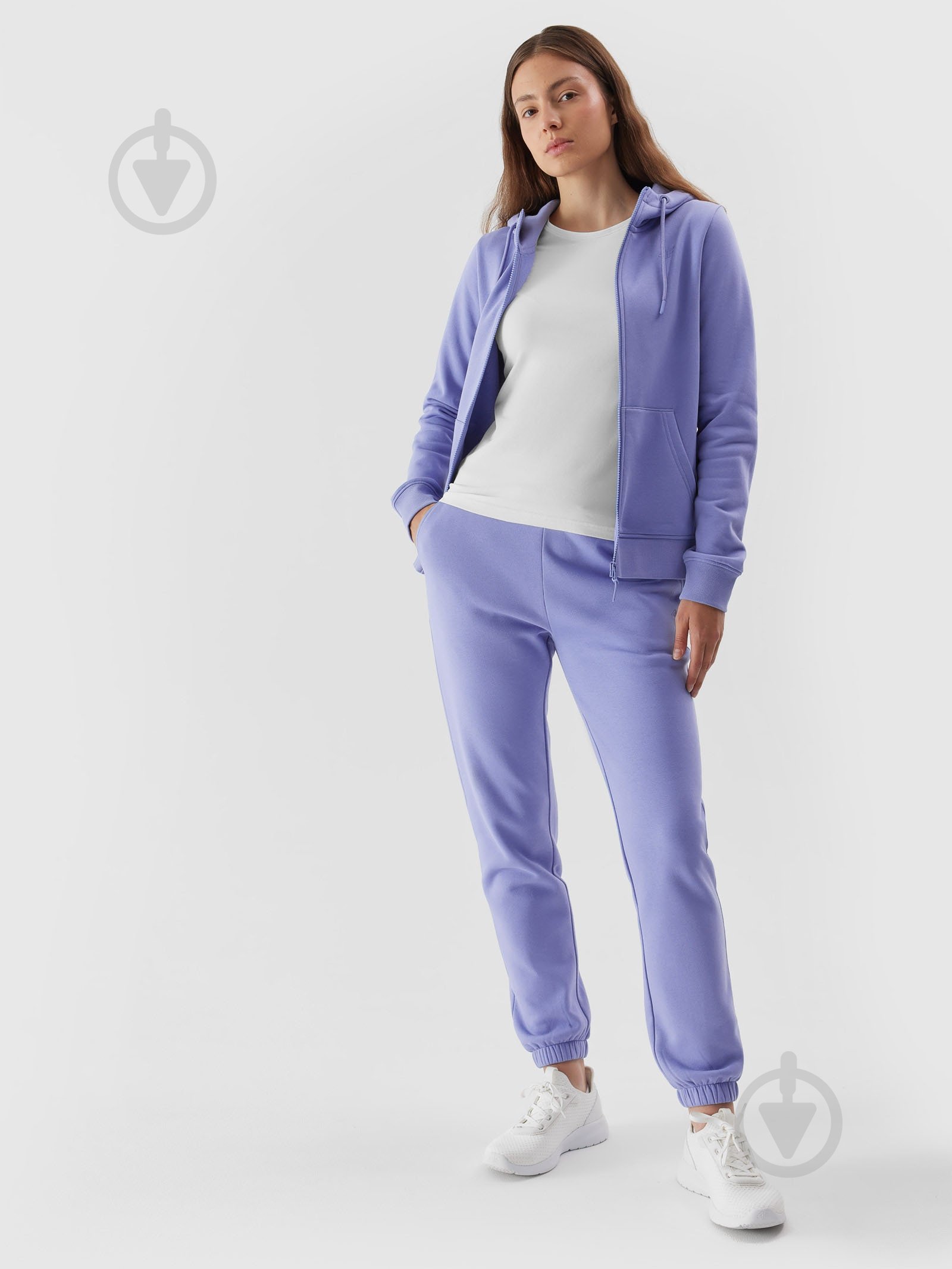 Джемпер 4F SWEATSHIRT F0730 4FAW23TSWSF0730-32S р.S блакитний - фото 3