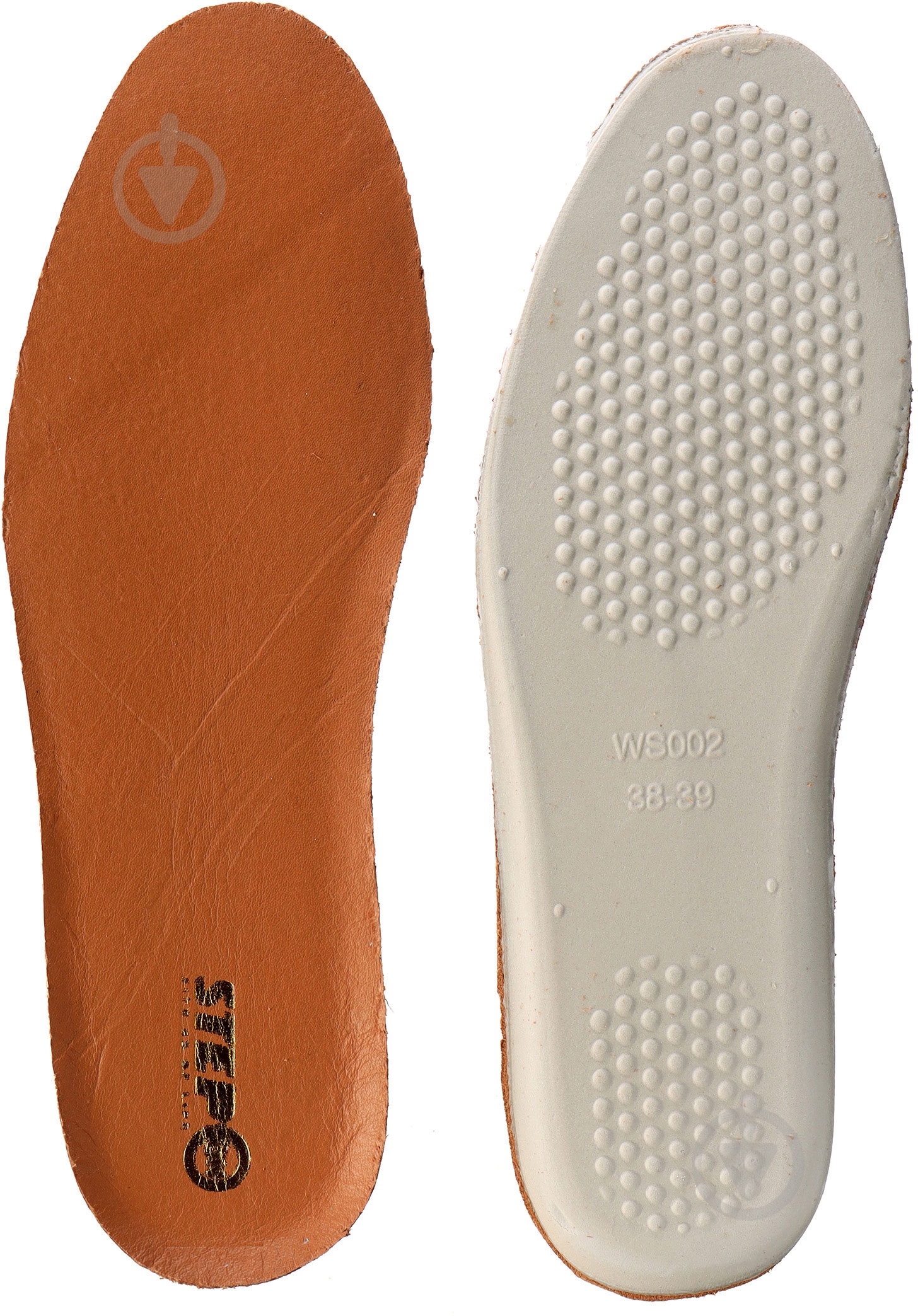 Устілки ортопедичні Leather Classic STEP ON р.39-40 коричневий - фото 1
