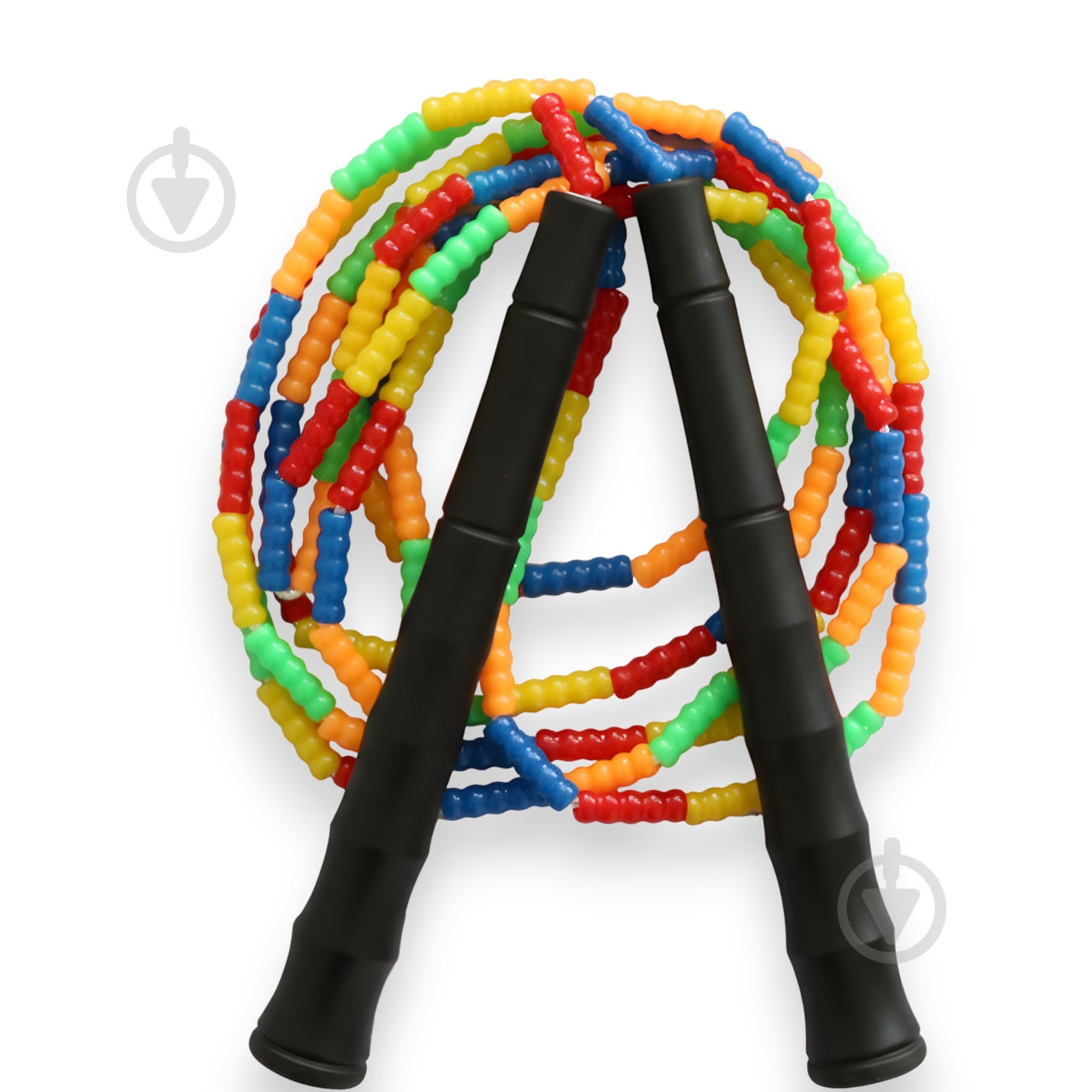 Скакалка EasyFit FreeRope бисерная 2,7 м (мультиколор) - фото 1