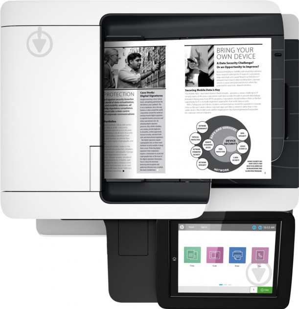 МФУ HP LaserJet Enterprise M528dn (1PV64A) А4 (1PV64A) - фото 3