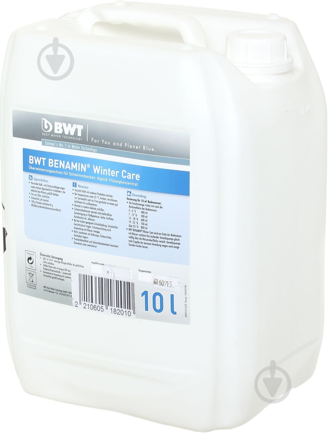 Средство Benamin Winter Care 10 л BWT - фото 2