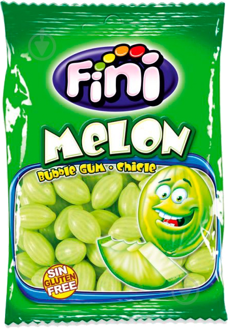Жевательная резинка Fini Melon со вкусом дыни 100 г - фото 1