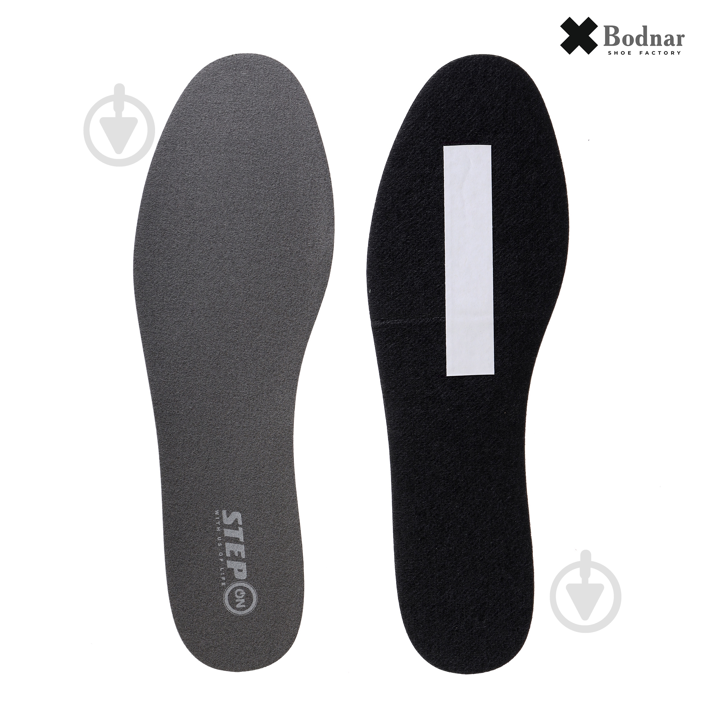 Стельки ортопедические Memory STEP ON р.41-42 серый - фото 1 Стельки ортопедические Memory STEP ON р.41-42 серый - фото 1