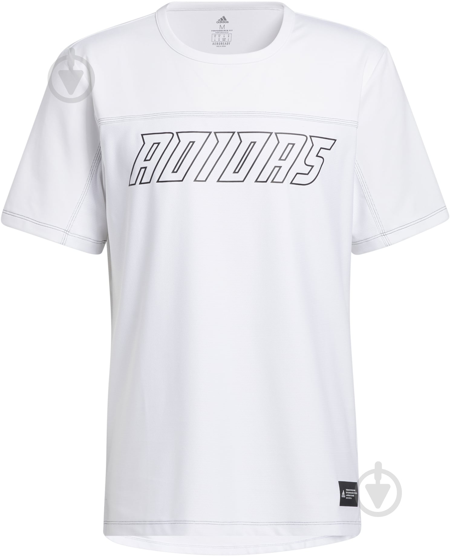 Футболка Adidas FB HYPE TEE GL0455 р.M белый - фото 3 Футболка Adidas FB HYPE TEE GL0455 р.M белый - фото 3