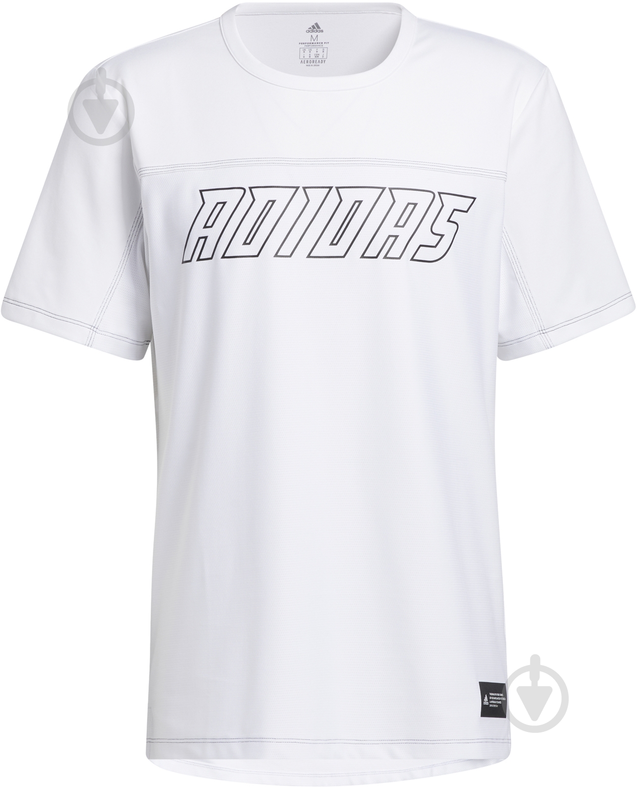 Футболка Adidas FB HYPE TEE GL0455 р.L белый - фото 4 Футболка Adidas FB HYPE TEE GL0455 р.L белый - фото 4