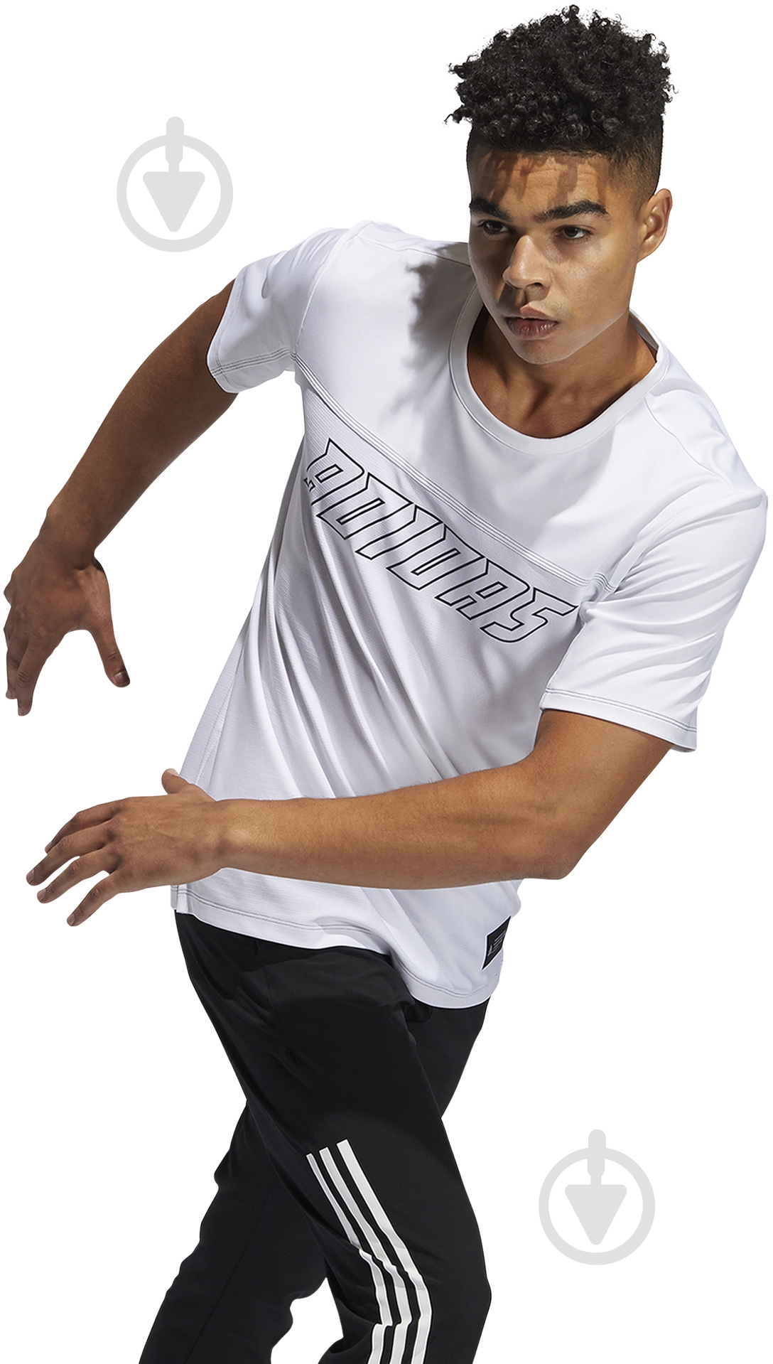 Футболка Adidas FB HYPE TEE GL0455 р.L белый - фото 6 Футболка Adidas FB HYPE TEE GL0455 р.L белый - фото 6