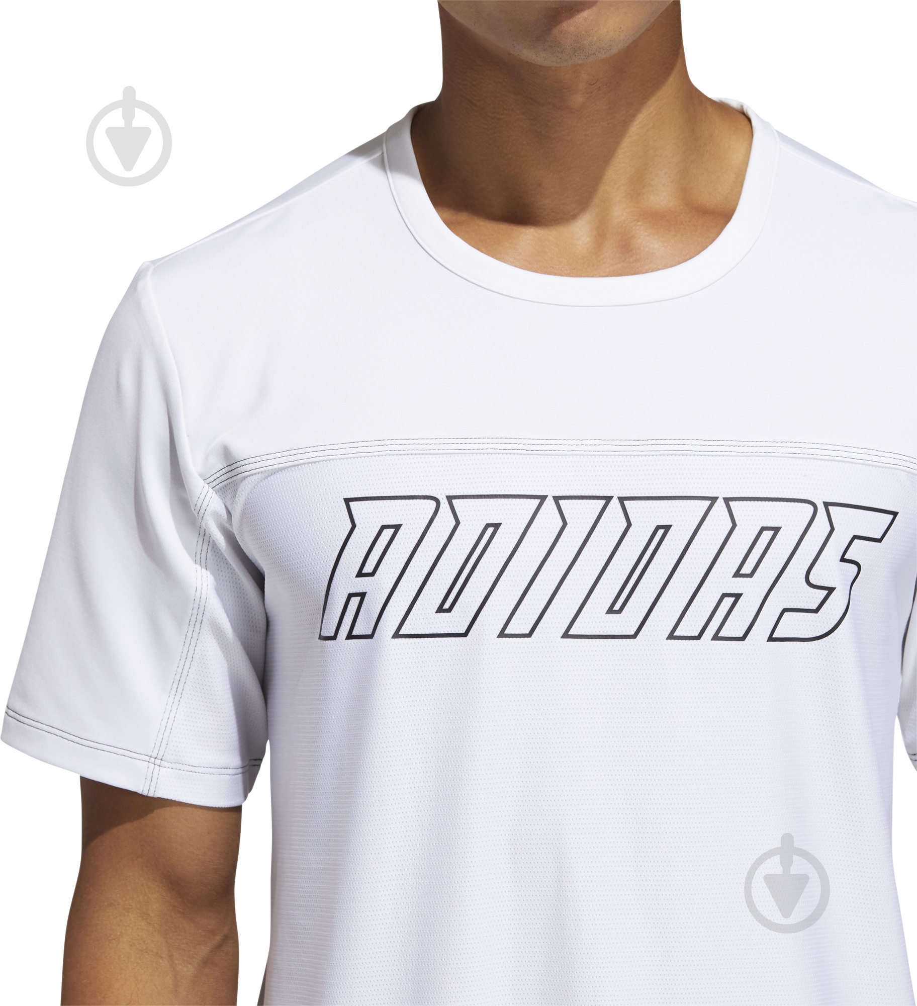 Футболка Adidas FB HYPE TEE GL0455 р.L белый - фото 7 Футболка Adidas FB HYPE TEE GL0455 р.L белый - фото 7